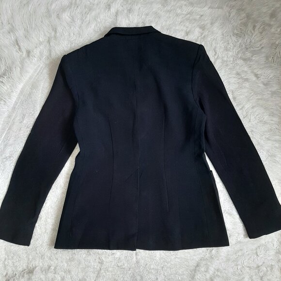 Bebe Women's Black Five Buttons Blazer Size 2 - Picture 3 of 8